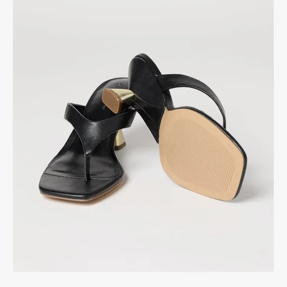 The Drop Women's Dakota Thong Scupted Heel Sandal #912, 913, 914 - Picture 10 of 14